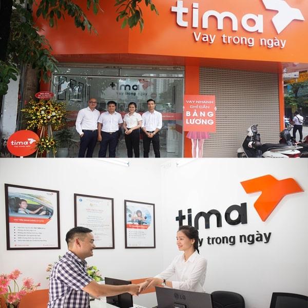Vay tiền trong ngày Tima