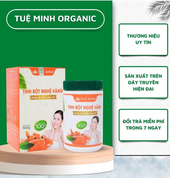 Tinh bột nghệ vàng nguyên chất Tuệ Minh