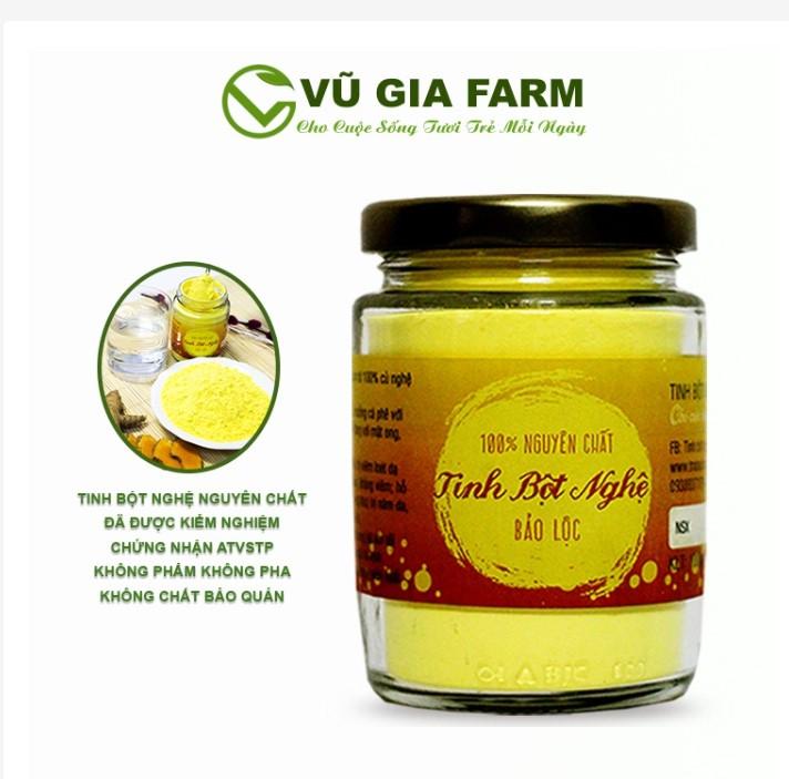 Tinh bột nghệ vàng nguyên chất Vũ Gia