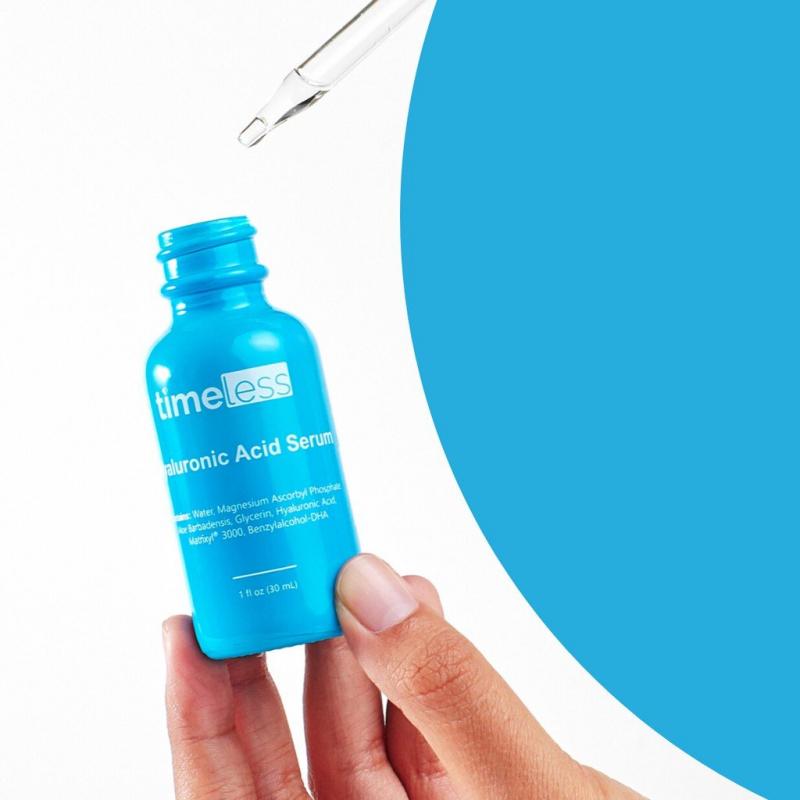 Tinh Chất Dưỡng Ẩm Làm Trắng Da Timeless Hyaluronic Acid + Vitamin C