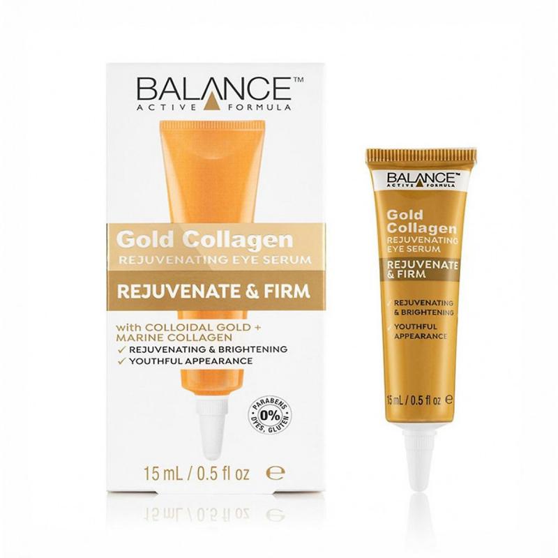 Tinh chất dưỡng mắt, giảm nếp nhăn Balance Gold Collagen Rejuvenating Eye Serum