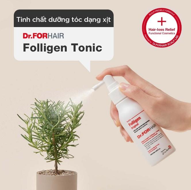 Tinh chất dưỡng tóc kích thích mọc tóc Dr For Hair Folligen Original Tonic