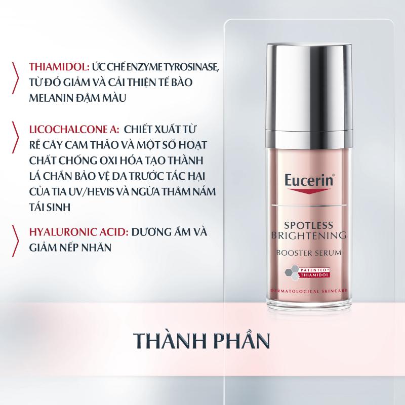 Tinh chất giảm thâm nám & dưỡng sáng Eucerin Spotless Brightening Booster Serum 30ml