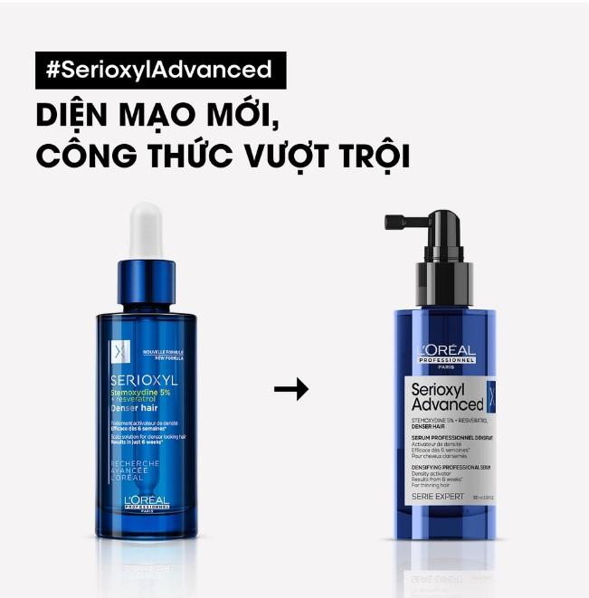 Tinh chất kích thích mọc tóc Serioxyl Denser Hair L'Oréal Professionnel