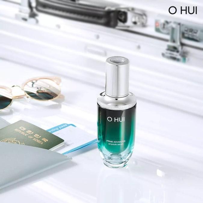 Tinh chất Ohui Prime Advancer Ampoule có công dụng chống lão hóa hiệu quả, giảm thiểu tình trạng oxy hóa, ngăn ngừa vết thâm nám
