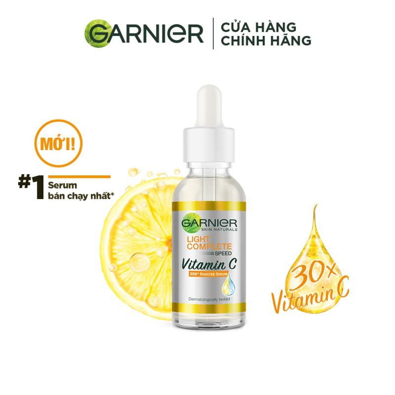 Tinh chất tăng cường sáng da mờ thâm Garnier 30ml