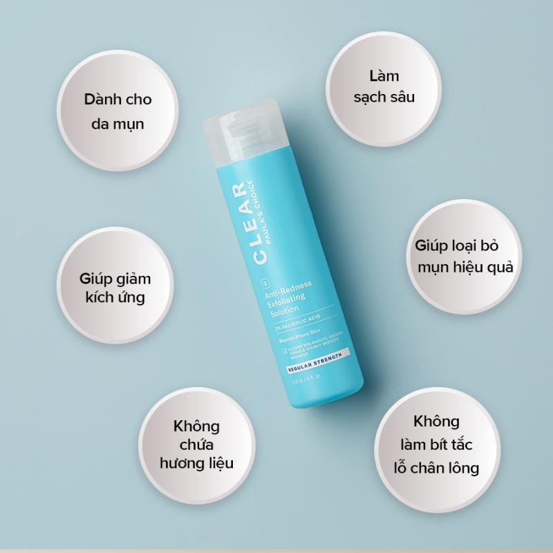 Paula’s Choice Clear Regular Strength Anti - Redness Exfoliating Solution with 2% Salaicylic Acid