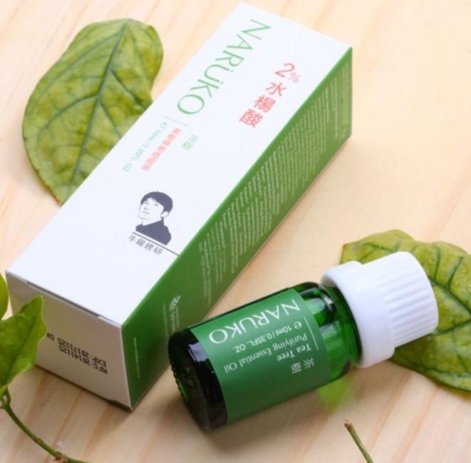 Tinh dầu ngăn ngừa, làm giảm mụn sưng tấy Naruko Tea Tree Purifying Essential Oil