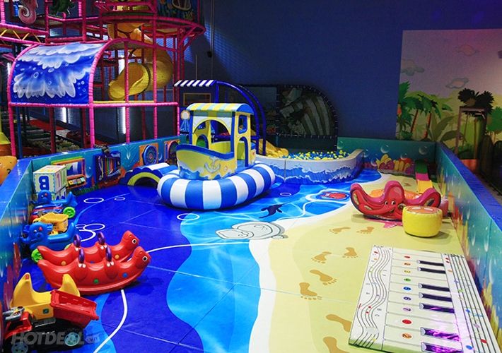 TiniWorld là khu trò chơi kết hợp giữa giáo dục và giải trí