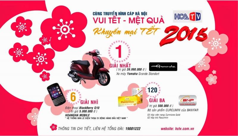 Chương trình khuyến mãi của Truyền hình cáp Hà Nội