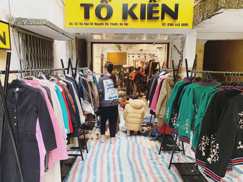 Tổ kiến boutique là nơi tập hợp quần áo secondhand được tuyển chọn kỹ càng