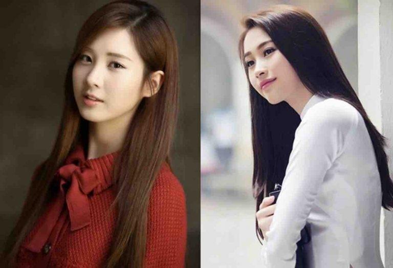 Kiểu tóc tóc dài suôn thẳng mượt mà chưa bao giờ được cho là lỗi mốt