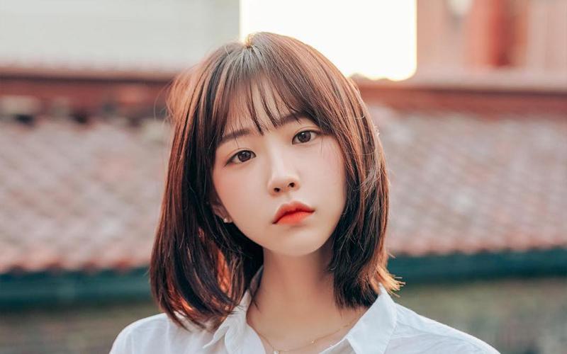 Tóc ngắn Hàn Quốc ngang vai