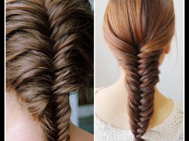 Tóc tết xương cá truyền thống