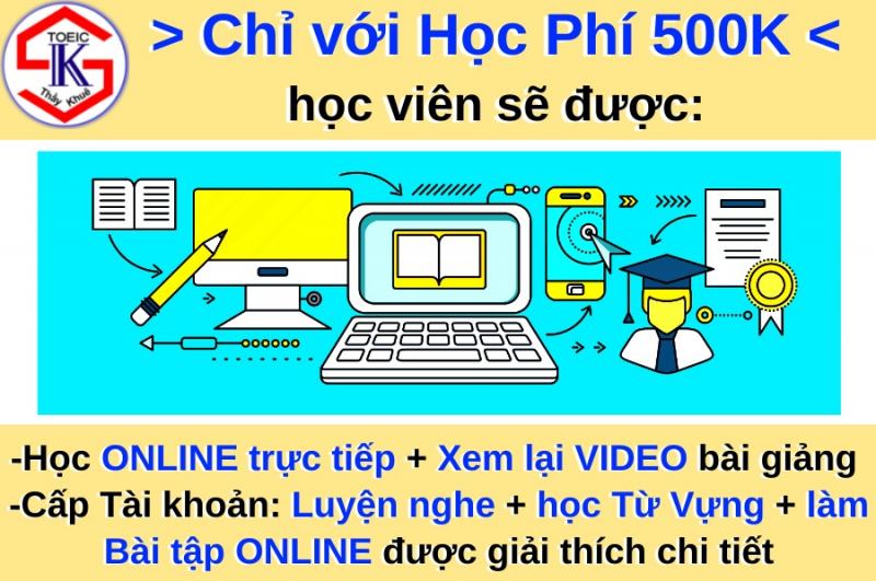 TOEIC Thầy Khuê