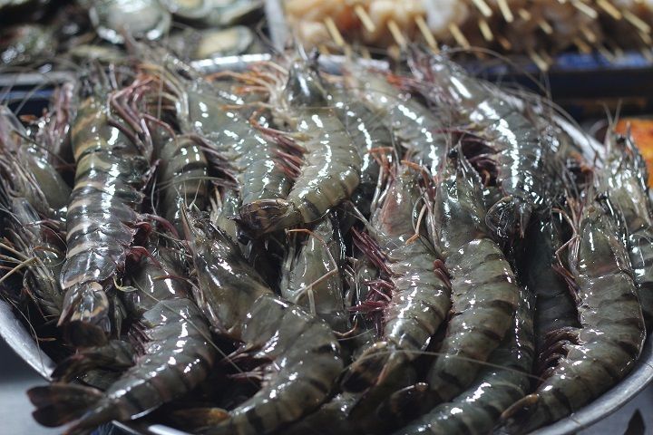 Hãy chọn những con tôm tươi còn sống để đảm bảo an toàn và tươi ngon