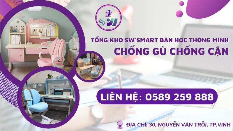Tổng Kho Sw'smart Bàn Học Thông Minh Chống Gù Chống Cận