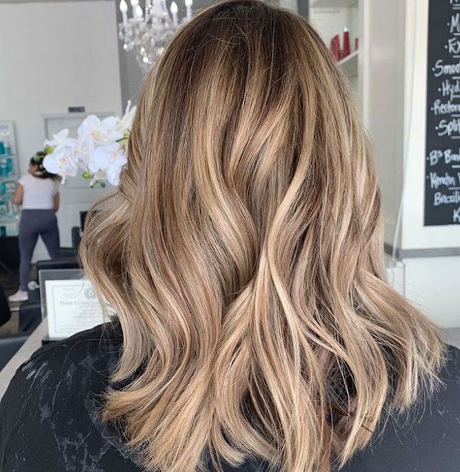 Tông màu Balayage