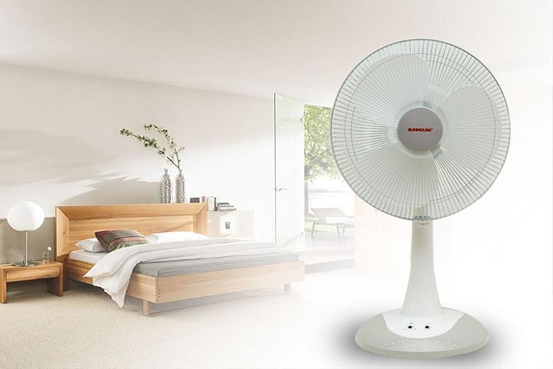 Cánh quạt bị rơi ra