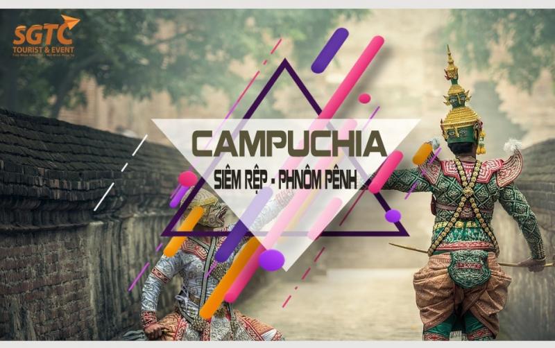 TOUR CAMPUCHIA  SIÊM RỆP - PHNÔMPÊNH - KHÁM PHÁ ANGKOR WAT