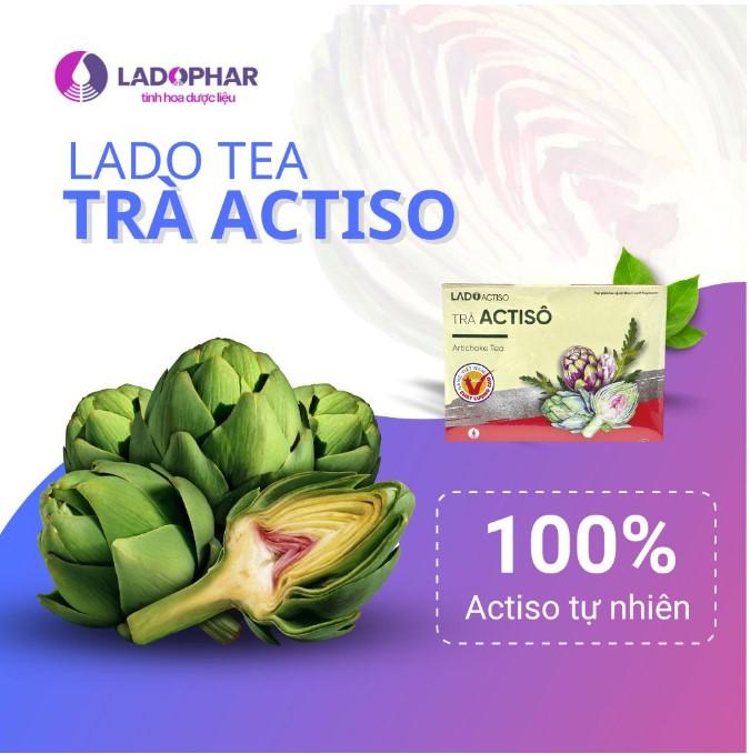 Trà Atiso Đà Lạt Ladophar được tinh chế từ những cây hoa Atiso Đà Lạt chất lượng nhất trên dây chuyền công nghệ hiện đại, giữ lại trọn vẹn dinh dưỡng cùng hương vị thơm ngon, đậm đà đặc trưng
