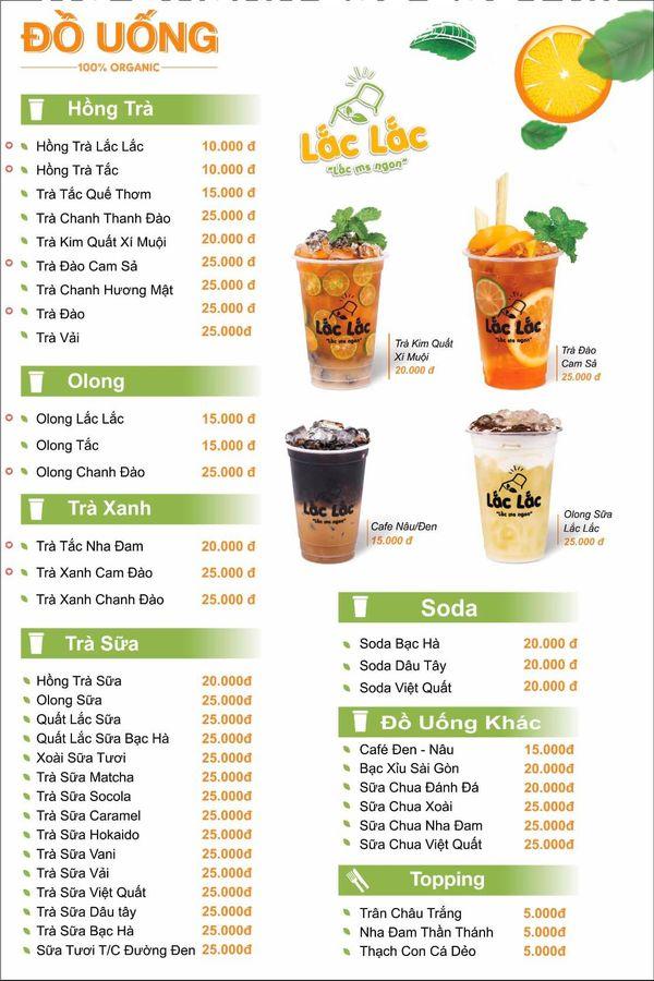 Trà Chanh Lắc Lắc