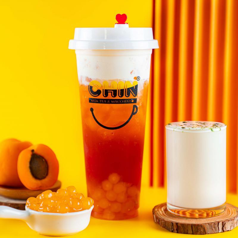 Trà Đào Macchiato
