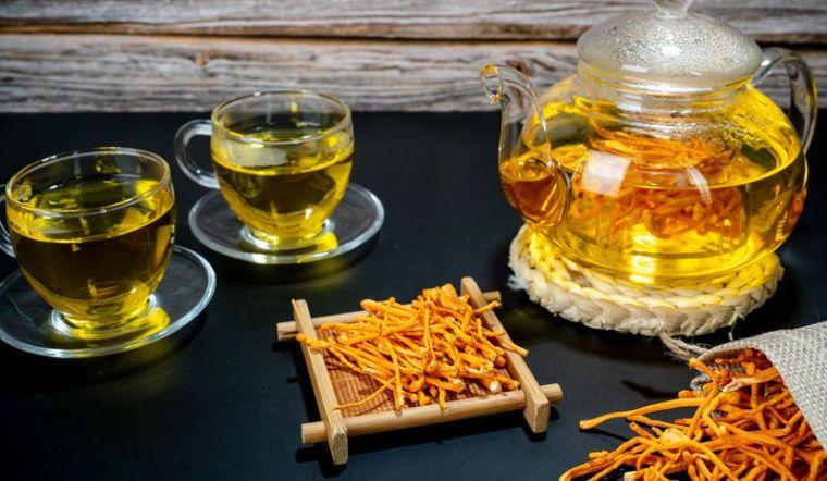 Trà đông trùng hạ thảo nhân sâm