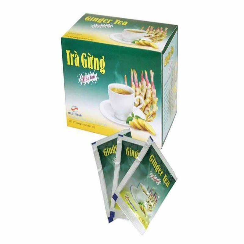 Trà gừng hòa tan Hadiphar