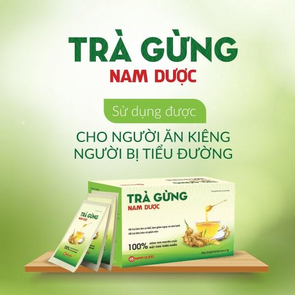 Trà gừng Nam Dược