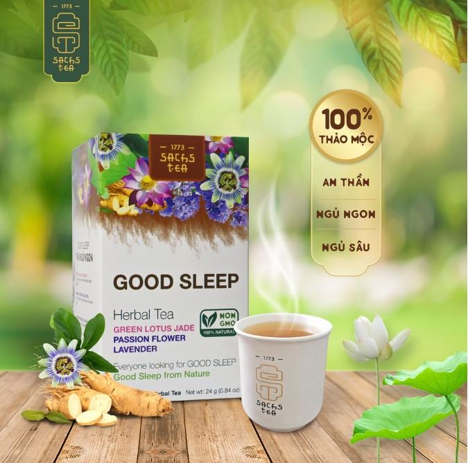 Trà túi lọc Sachs Tea GoodSleep