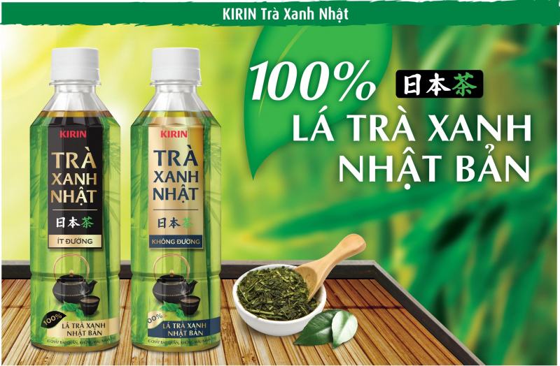 Trà xanh Nhật Kirin