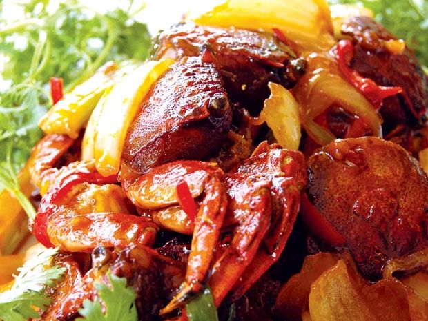 Đặc sản Cần Thơ - Ba Khía rang me