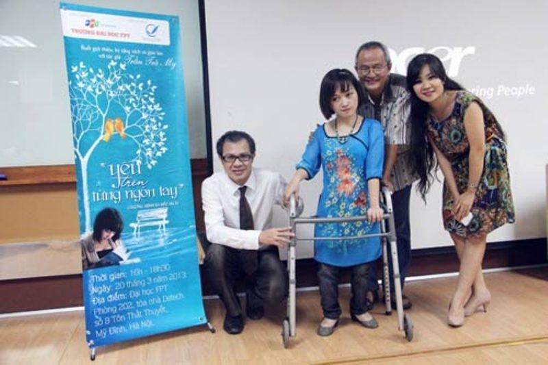 Trần Trà My: Nhà văn của nghị lực