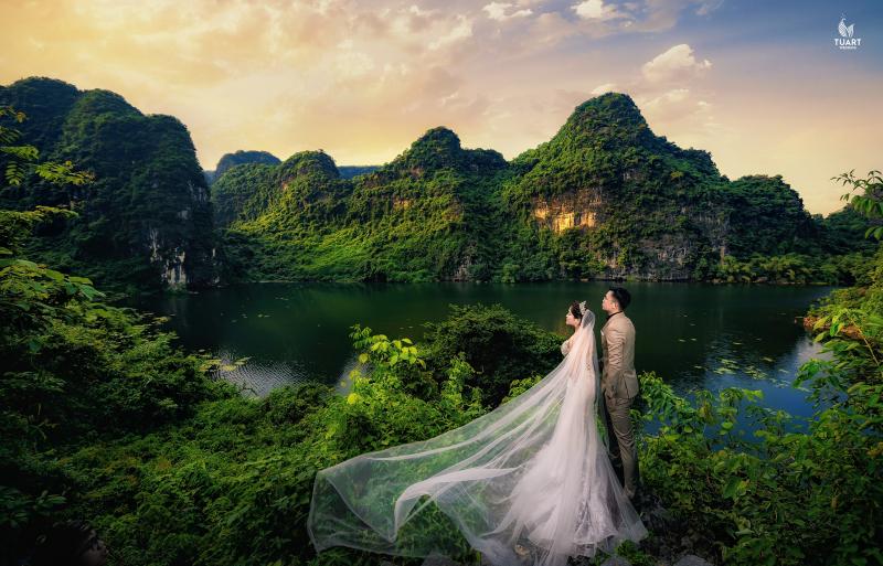 chụp ảnh cưới ở Tràng An - Ninh Bình