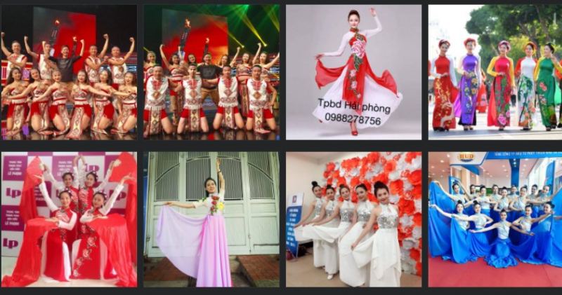 Trang phục biểu diễn Hải Phòng