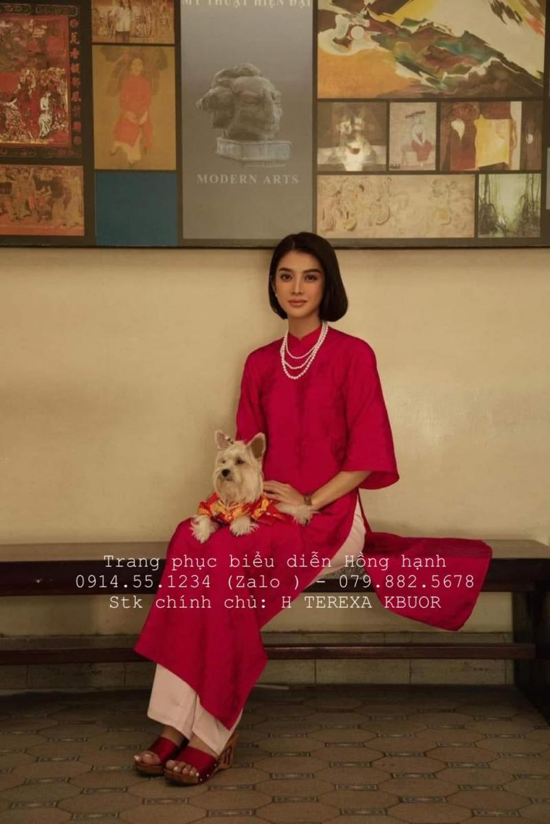 Trang Phục Biểu Diễn Hồng Hạnh