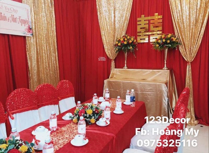 Trang trí cưới hỏi 123 Decor