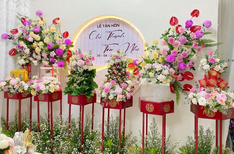 Trang trí cưới hỏi Biên Hòa Đồng Nai