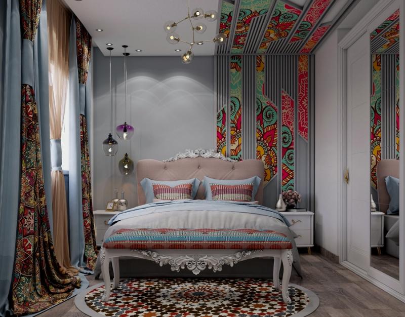 Trang trí phòng cưới phong cách Bohemian