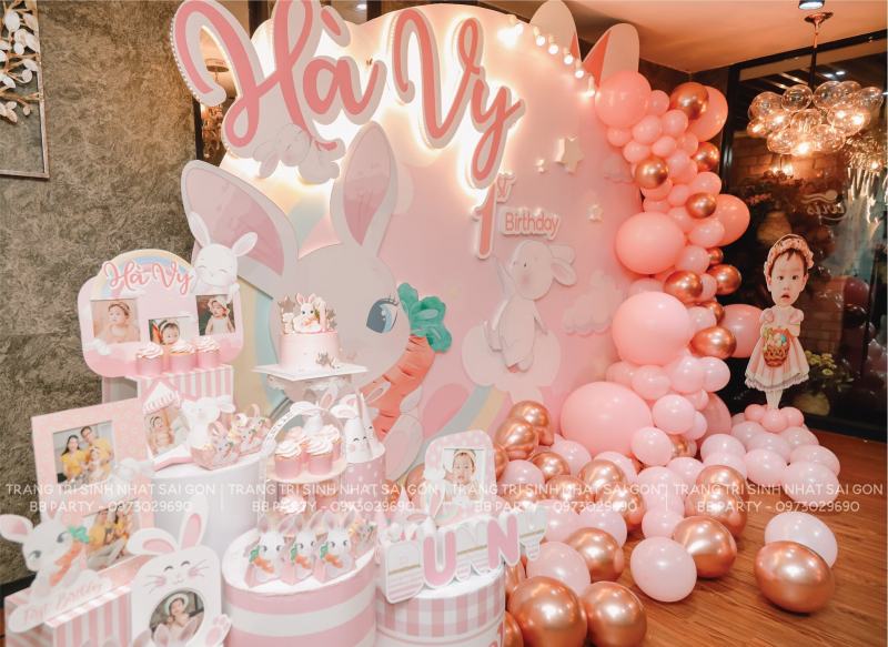 Trang Trí Sinh Nhật Sài Gòn - BB Party