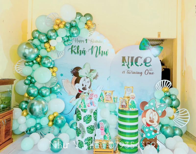 Trang trí sinh nhật tại Huế - Như Ý Châu
