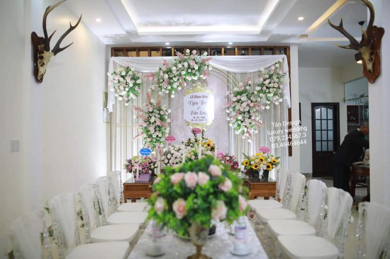Trang trí tiệc cưới Tândesign