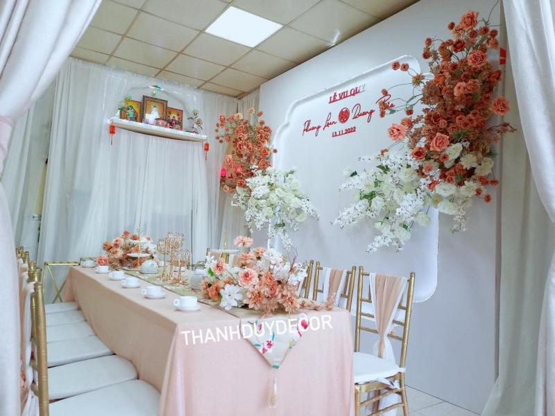 Trang trí tiệc cưới Thanh Duy