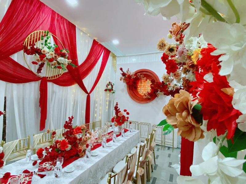 Trang trí tiệc cưới Thanh Duy