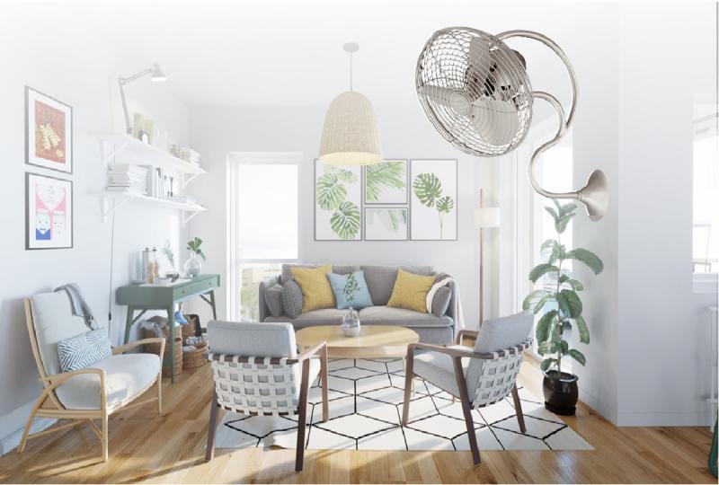 Tránh để quạt thổi trực tiếp vào cơ thể