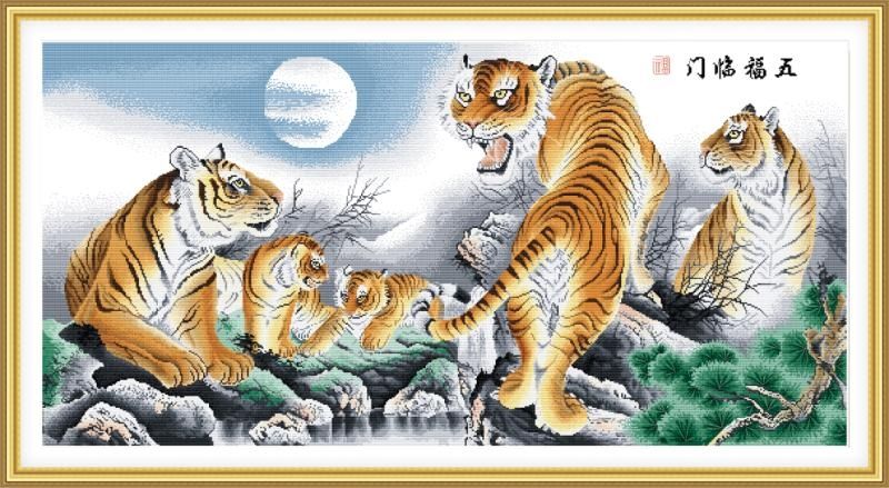 Hổ là biểu tượng sức mạnh và quyền lực