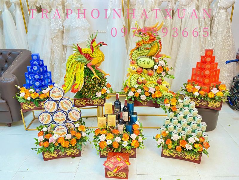 Tráp cưới hỏi Nhất Xuân