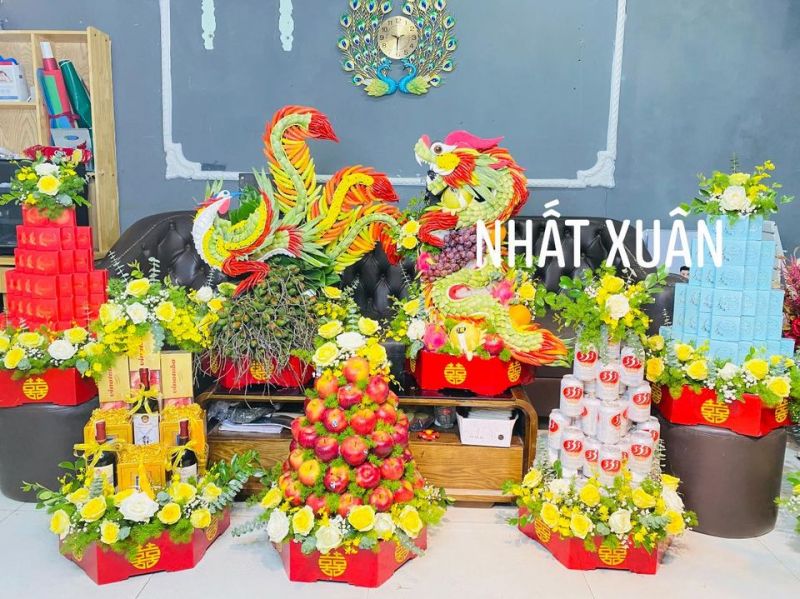 Tráp cưới hỏi Nhất Xuân