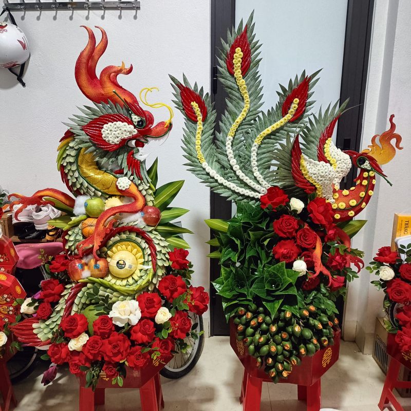 Tráp cưới Lê Vân